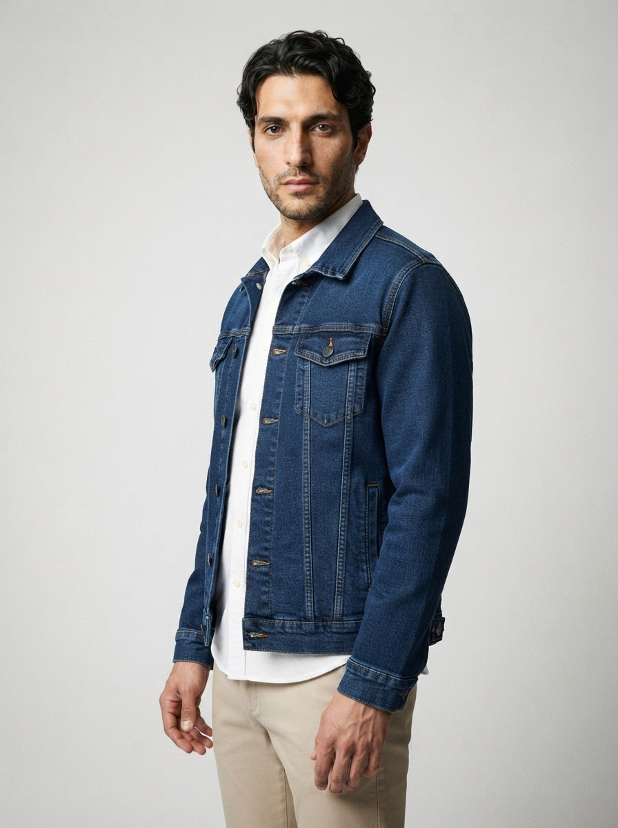 The Fairholme Denim Jacket in Blue