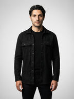 The Barrowdale Overshirt in Black