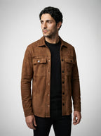 The Barrowdale Overshirt in Brown
