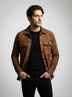 The Barrowdale Overshirt in Brown