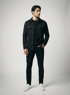 The Barrowdale Overshirt in Black