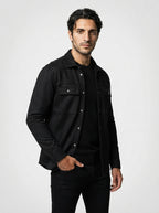 The Barrowdale Overshirt in Black
