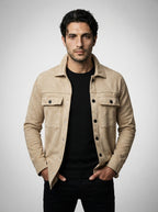 The Barrowdale Overshirt in Tan