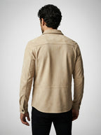The Barrowdale Overshirt in Tan