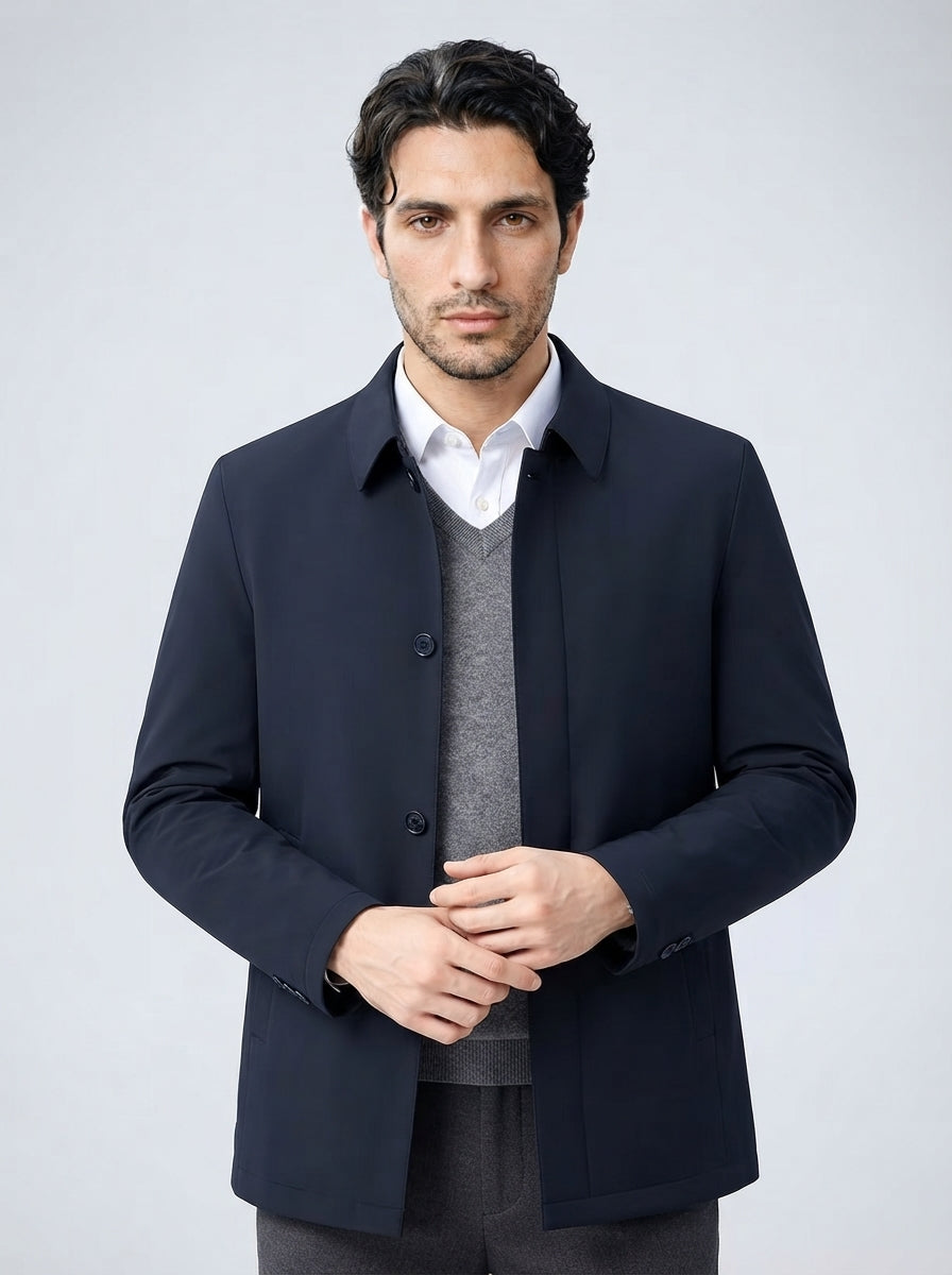 The Winsford Padded Jacket in Navy