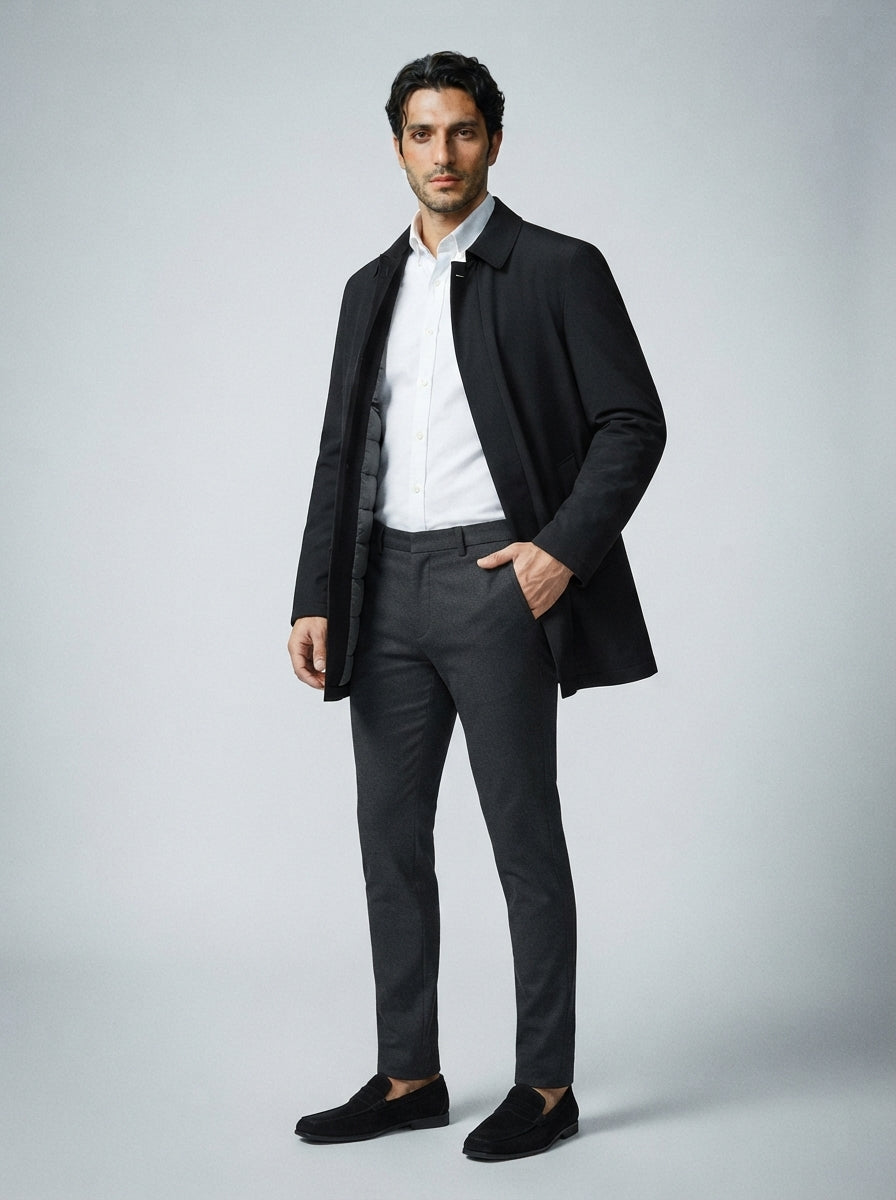 The Winsford Padded Jacket in Black