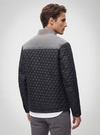 The Halstead Panel Quilt in Black