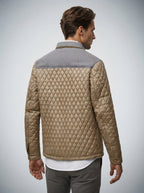 The Halstead Panel Quilt in Tan