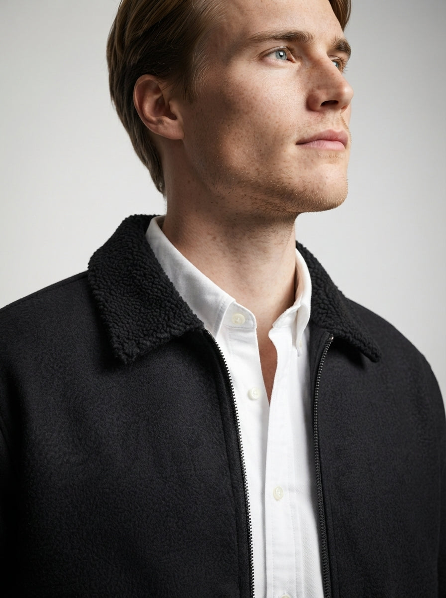 The Kelmscott Work Jacket in Black