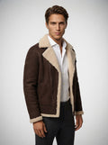 The Ravenglass Aviator Jacket in Brown