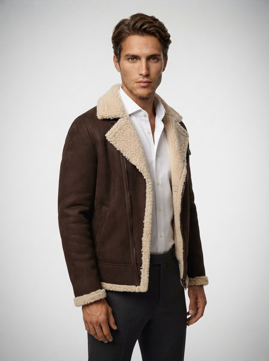 The Ravenglass Aviator Jacket in Brown