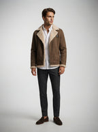 The Ravenglass Aviator Jacket in Tan