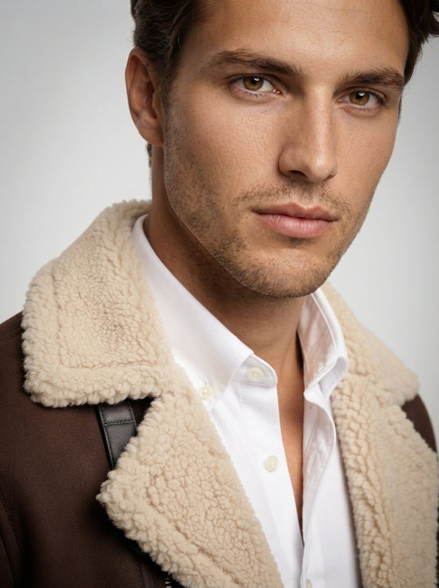 The Ravenglass Aviator Jacket in Brown