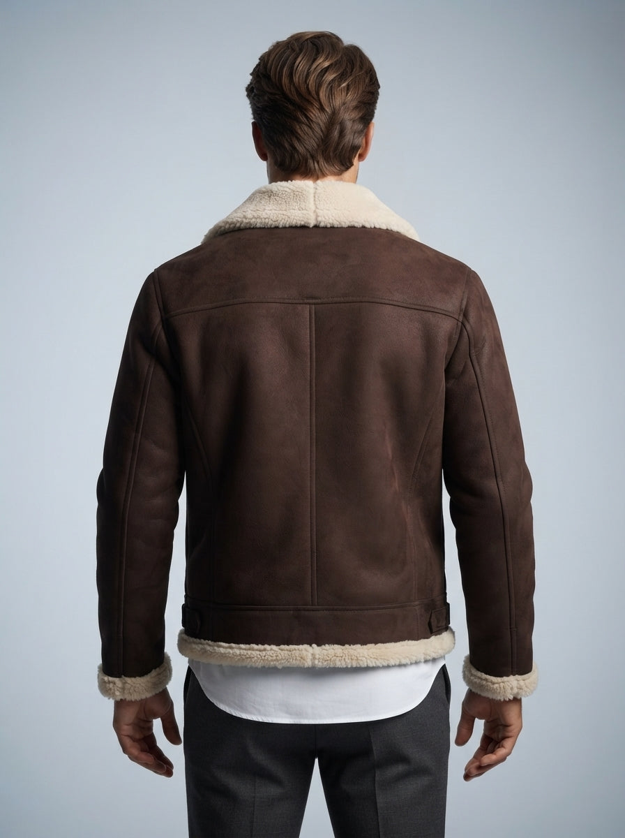 The Ravenglass Aviator Jacket in Brown