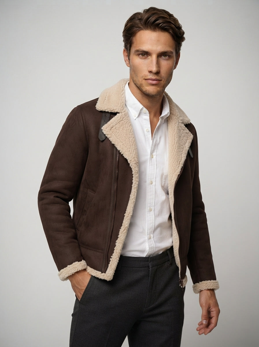 The Ravenglass Aviator Jacket in Brown