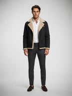 The Ravenglass Aviator Jacket in Black