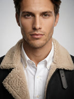The Ravenglass Aviator Jacket in Black