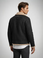 The Ravenglass Aviator Jacket in Black