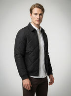 The Ravendale Quilted Blouson in Black