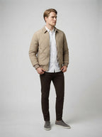 The Ravendale Quilted Blouson in Sand