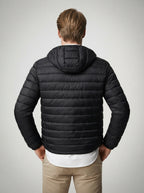 The Wexbury Quilted Hood in Black