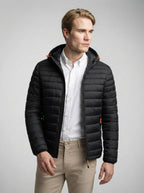 The Wexbury Quilted Hood in Black