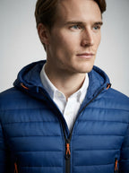 The Wexbury Quilted Hood in Navy
