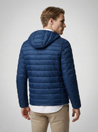 The Wexbury Quilted Hood in Navy