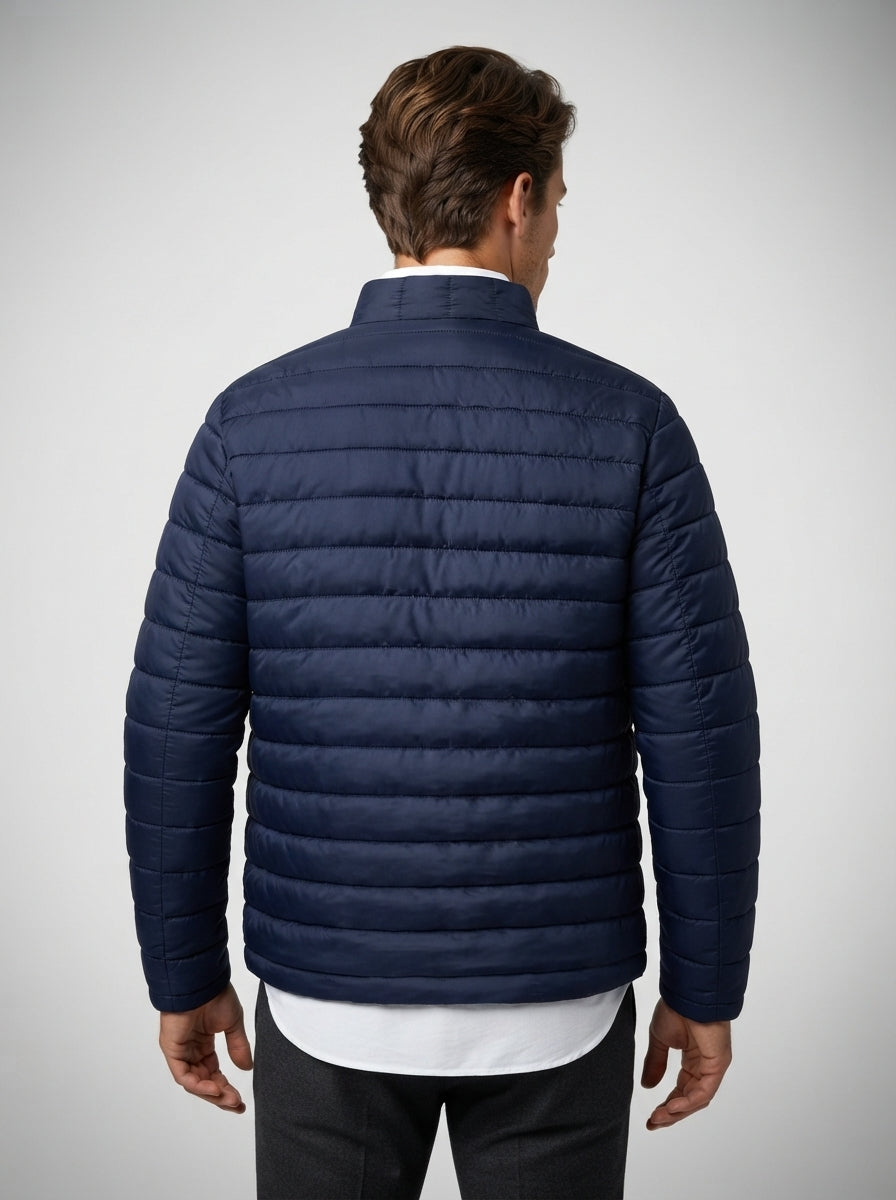 The Marchmont Quilted Jacket in Navy