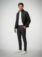 The Marchmont Quilted Jacket in Black