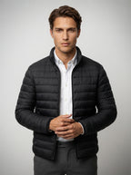 The Marchmont Quilted Jacket in Black