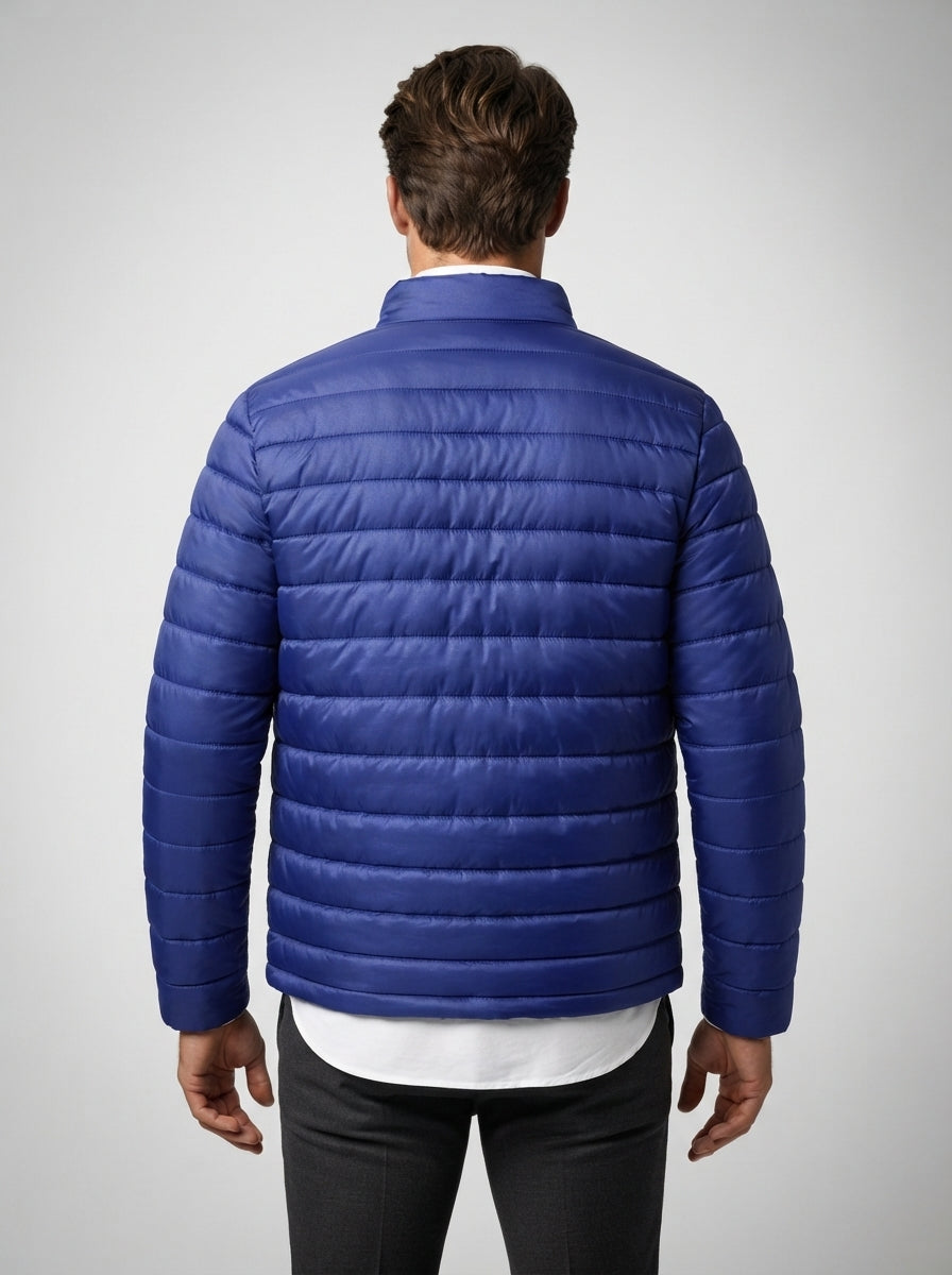 The Marchmont Quilted Jacket in Blue