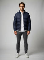 The Marchmont Quilted Jacket in Navy