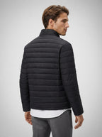 The Bramwell Quilted Zip in Black