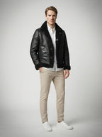 The Alnwick Reversible Jacket in Black