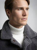 The Alnwick Reversible Jacket in Gray