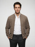 The Wardour Blouson in Taupe