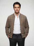 The Wardour Blouson in Taupe