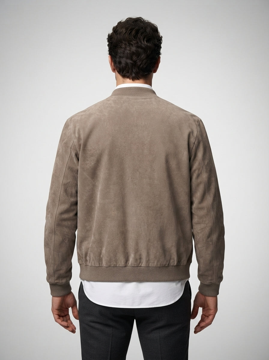 The Wardour Blouson in Taupe