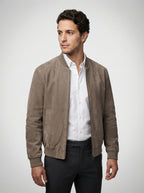 The Wardour Blouson in Taupe