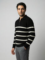 Black/White Stripe / S, Black/White Stripe / M, Black/White Stripe / L, Black/White Stripe / XL, Black/White Stripe / 2XL,