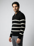 Black/White Stripe / S, Black/White Stripe / M, Black/White Stripe / L, Black/White Stripe / XL, Black/White Stripe / 2XL,