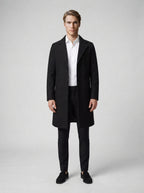The Aldermere Tailored Coat in Black