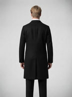The Aldermere Tailored Coat in Black