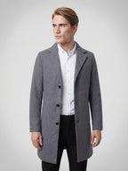The Aldermere Tailored Coat in Grey