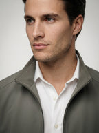 The Brancaster Zip Blouson in Olive