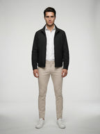 The Brancaster Zip Blouson in Black