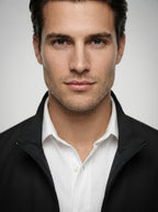 The Brancaster Zip Blouson in Black