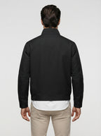 The Brancaster Zip Blouson in Black