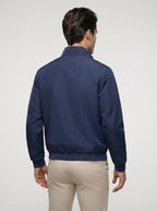 The Brancaster Zip Blouson in Navy